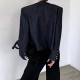 MODEFREAKのヴィンテージネイビーモードジャケット mf3509の画像