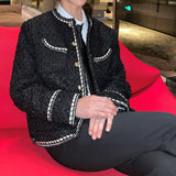 MODEFREAKのラグジュアリーモードツイードジャケット mf2956の画像