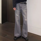 MODEFREAKのウォッシュドダメージデザインデニムパンツ mf3318の画像