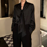 MODEFREAKのサテンタッチタイデザインシャツ mf3511の画像