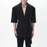 MODEFREAKのウエストベルトサマージャケット mf3346の画像