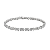 MODEFREAKのシンプルクリスタルブレスレット mf2866の画像