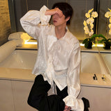 MODEFREAKのニュアンステクスチャールーズシャツ mf3282の画像