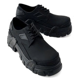 MODEFREAKのスタイリッシュレザースニーカー mf2737の画像