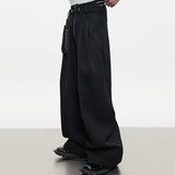 MODEFREAKのウエストデザインモードスラックス mf3385の画像