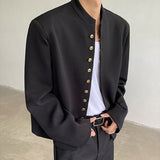 MODEFREAKのクラシカルノーカラージャケット mf3265の画像