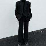 MODEFREAKのブラックモードクラシックジャケット mf3007の画像