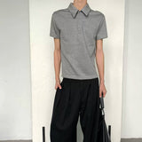 MODEFREAKのモードTシャツテクスチャーカラートップス mf3258の画像