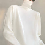 MODEFREAKのハイネックモノトーンニット mf3023の画像