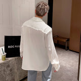 MODEFREAKのツイードモードシャツ mf2803の画像