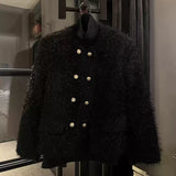 MODEFREAKの【最短即日発送】モードテクスチャーモノトーンジャケット mf3107の画像