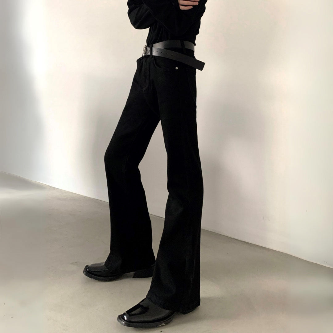 MODEFREAKのシンプルフレアパンツ mf2296の画像
