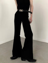 MODEFREAKのスラントプレスフレアパンツ mf2171の画像3