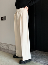 MODEFREAKのベルトデザインコリアンワイドパンツ mf2456の画像