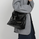 MODEFREAKのメタルレザーモードバッグ mf2709の画像