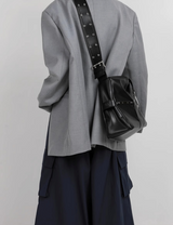 MODEFREAKのメタルレザーモードバッグ mf2709の画像