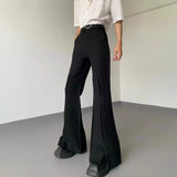 MODEFREAKのセンタープリーツコリアンスラックス mf3426の画像