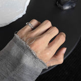 MODEFREAKのシルバーモードピンキーリング mf3469の画像