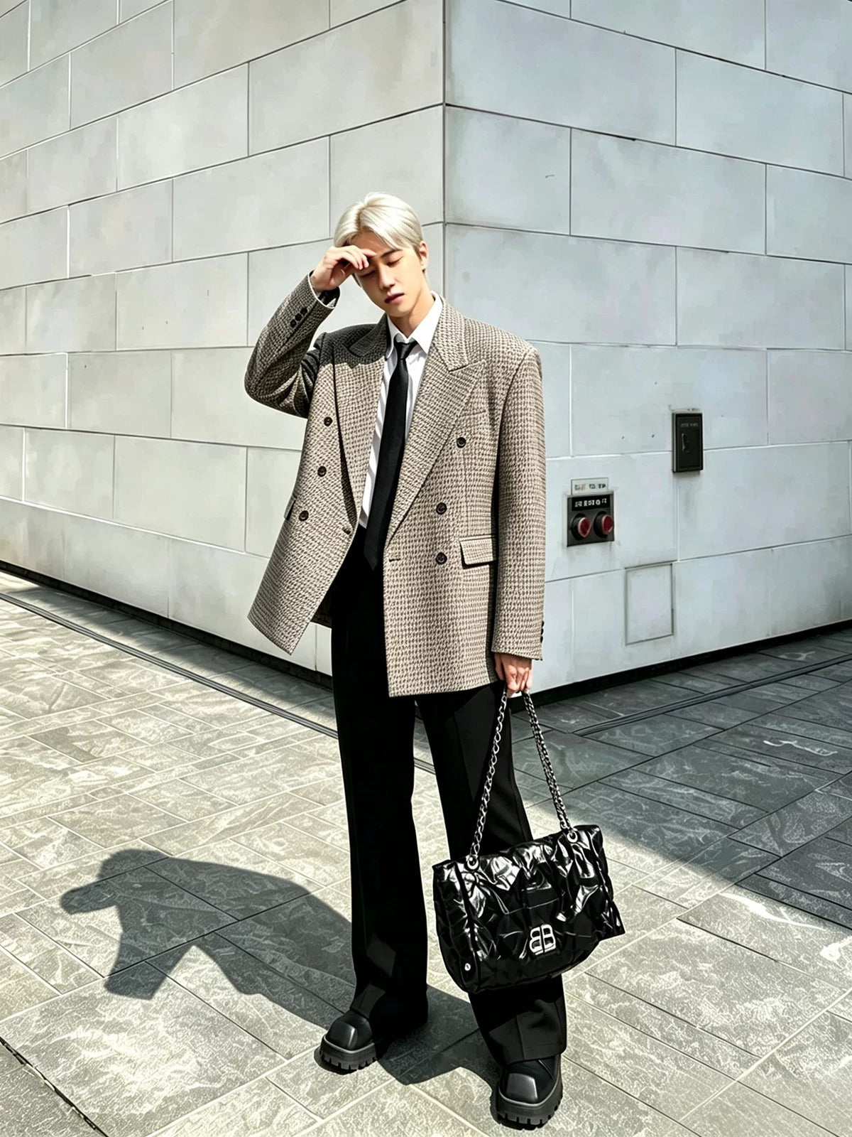 MODEFREAKのヴィンテージチェッククラシカルジャケット mf3862の画像