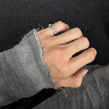 MODEFREAKのシルバーモードピンキーリング mf3469の画像