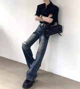 MODEFREAKのヴィンテージタッチモードシャツ mf3465の画像