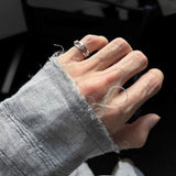 MODEFREAKのシルバーモードピンキーリング mf3469の画像