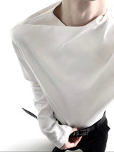 MODEFREAKの【8.27新作】ネックプリーツハイネックカットソー mf3484の画像