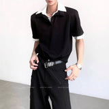 MODEFREAKのダブルカラーコリアンモードカットソー mf3445の画像