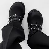 MODEFREAKの【7.30新作】スタッズモードレザーシューズ mf3440の画像