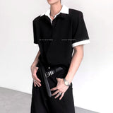 MODEFREAKのダブルカラーコリアンモードカットソー mf3445の画像