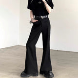 MODEFREAKのモードモノトーンフレアスラックス mf3439の画像