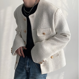 MODEFREAKの【最短即日発送】ラグジュアリーノーカラージャケット mf1863の画像