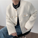 MODEFREAKの【最短即日発送】ラグジュアリーノーカラージャケット mf1863の画像