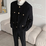 MODEFREAKの【最短即日発送】ラグジュアリーノーカラージャケット mf1863の画像