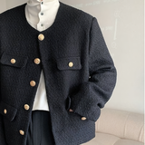 MODEFREAKの【最短即日発送】ラグジュアリーノーカラージャケット mf1863の画像