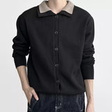 モードバイカラーポロニット mf3878 black
