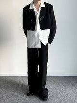 MODEFREAKのモードショート丈ジャケット mf1059の画像