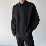 MODEFREAKの2wayクラシックデザインモノトーンシャツ mf1637の画像5