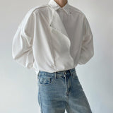 MODEFREAKの2wayクラシックデザインモノトーンシャツ mf1637の画像15