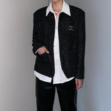 MODEFREAKのラグジュアリーツイードジャケット mf1369の画像