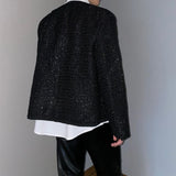 MODEFREAKのラグジュアリーツイードジャケット mf1369の画像