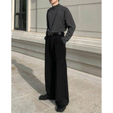 MODEFREAKのハイウエストドレープスラックス mf0300の画像