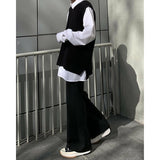 MODEFREAKのハイウエストドレープスラックス mf0300の画像