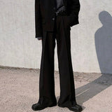 MODEFREAKのハイウエストドレープスラックス mf0300の画像