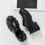 MODEFREAKの厚底ダッドレザーシューズ mf0596の画像