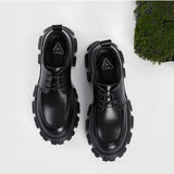 MODEFREAKの厚底ダッドレザーシューズ mf0596の画像