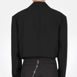 MODEFREAKのショートモノトーンジャケット mf0960の画像