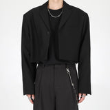 MODEFREAKのショートモノトーンジャケット mf0960の画像