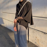 MODEFREAKのシースルーハイネックインナートップス mf0967の画像