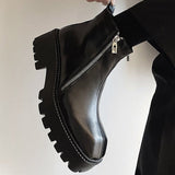 MODEFREAKの厚底レザーシューズ mf1162の画像